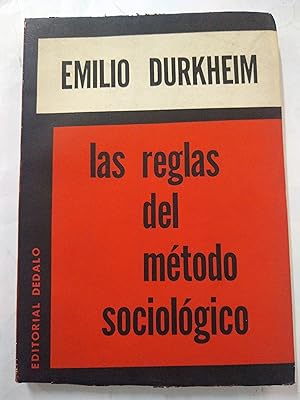 Imagen del vendedor de Las reglas del metodo sociologico a la venta por Libros nicos