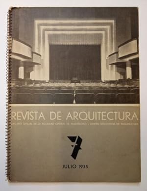 Revista de Arquitectura nº 175 (julio de 1935)