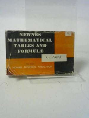 Seller image for Mathematical Tables and Formulae for Engineers and Students for sale by World of Rare Books