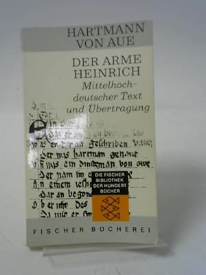 Bild des Verkufers fr Der Arme Heinrich zum Verkauf von World of Rare Books