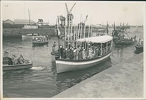 Maroc, Casablanca, la Vedette Présidentielle, Quai de la Petite Darse