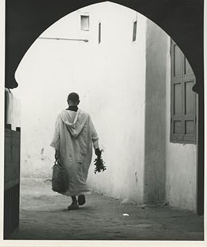 Morocco, in the Kasbah des Oudaia, Rabat