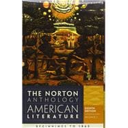 Imagen del vendedor de Norton Anthology of American Literature Vol. A & B a la venta por eCampus