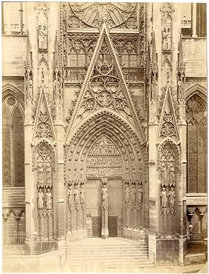 E.Hautecoeur, Rouen, portail de la cathédrale Notre-Dame