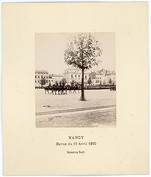 France, Nancy, Revue du 19 avril 1890