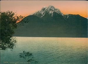 Lake Te Anau. Largs Peak.