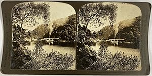 White, Scotland, stereo, Trossachs Pier, Loch Katrine, 1902