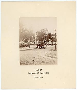 France, Nancy, Revue du 19 avril 1890