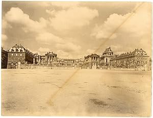 France, palais de Versailles, façade principale