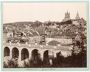 Suisse, Lausanne, Grand Pont