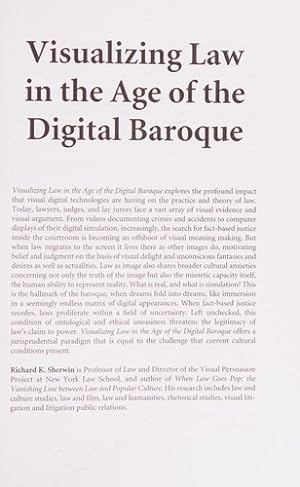 Seller image for Visualizing Law in the Age of the Digital Baroque: Arabesques & Entanglements (Discourses of Law) for sale by Giant Giant