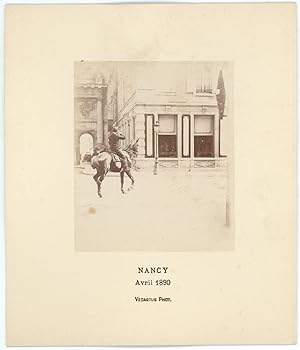 France, Nancy, avril 1890