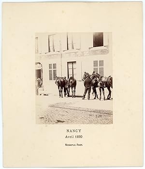 France, Nancy, avril 1890