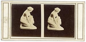 Stereo, exposition, musée, sculpture, statue à identifier