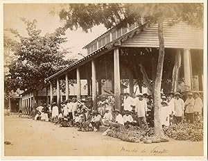 Tahiti, Papeete, marché