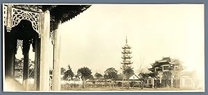 Panoramic view of Shanghai, Lung Wha Pagoda