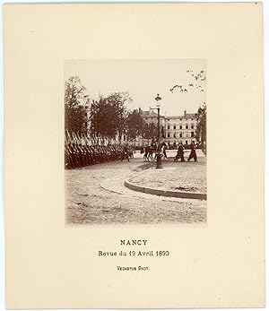 France, Nancy, Revue du 19 avril 1890