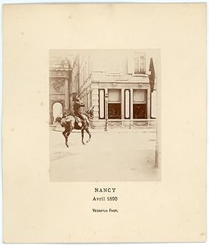 France, Nancy, avril 1890