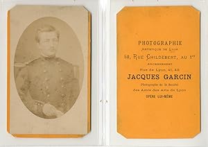Seller image for Jacques Garcin, Lyon, officier, soldat, militaire  identifier for sale by photovintagefrance