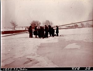 Un planeur, der schiefe tragfläche des seglers zu sehen, 1929