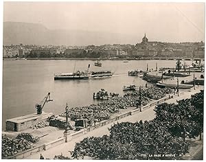 Suisse, la Rade à Genève