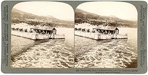Stereo, Canada, Quebec, Lower St.Lawrence, the Landing place, les Eboulements