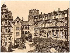 Allemagne, château de Heidelberg, palais Othon-Henri
