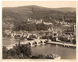 Allemagne, Heidelberg vom Philosophenweg