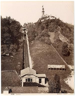 Sommer, Suisse, Lucerne, funiculaire, remontées mécaniques