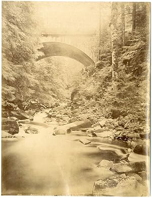 France, environs de Gérardmer, pont de la Vologne