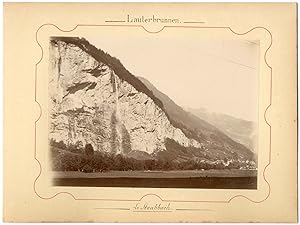 Suisse, Lauterbrunnen, le Staubbach