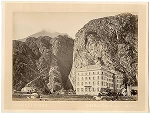 F.Charnaux, Suisse, grand hôtel des gorges du Trient