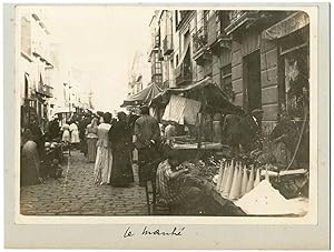 France, Toulon, le marché