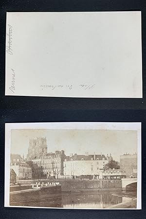 France, Rennes, La place du Calvaire.