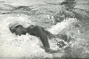 Marseille, Alex Jany, reccord Europe du 100m, 1945