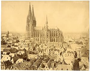 Allemagne, Cologne, panorama et cathédrale