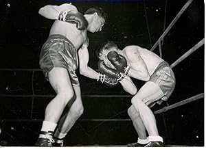 Boxe, rencontre Médina/Josseau, 1950