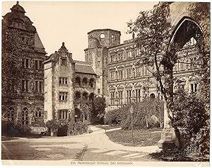 Allemagne, cour du château de Heidelberg