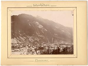 Suisse, Interlaken, panorama