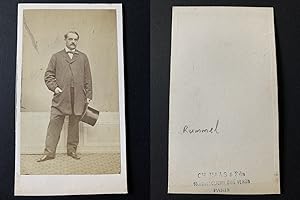 Haas, Paris, Le compositeur et pianiste Joseph Rummel