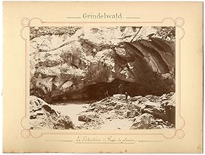 Suisse, Grindelwald, la Lütschine, base du glacier