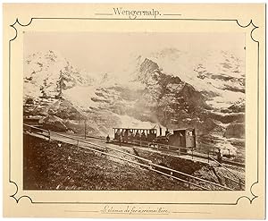 Suisse, Wengernalp, le chemin de fer à crémaillères