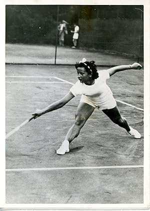Tennis, mademoiselle Mellerio, 1941