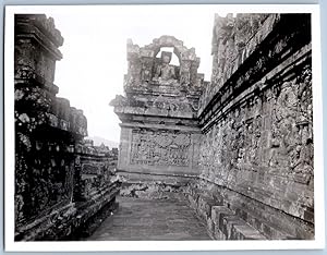 Indonésie, Java, bas reliefs, temple de Borobudur