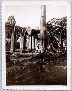 Cambodge, Angkor, Bayon, 1936