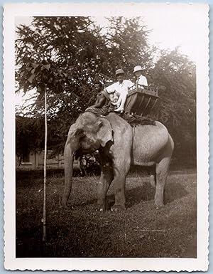 Cambodge, Angkor, route pour Phnom Bakheng, 1936