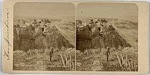 Stéréo, Algérie, Constantine, vue prise de l hôpital civil