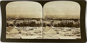 White, Stéréo, Palestine, general view of the ruins of Baalbek