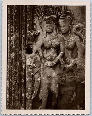 Cambodge, Angkor, sculpture, 1936