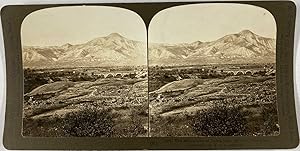 White, Stéréo, Palestine, the mountains of Judea from Jericho